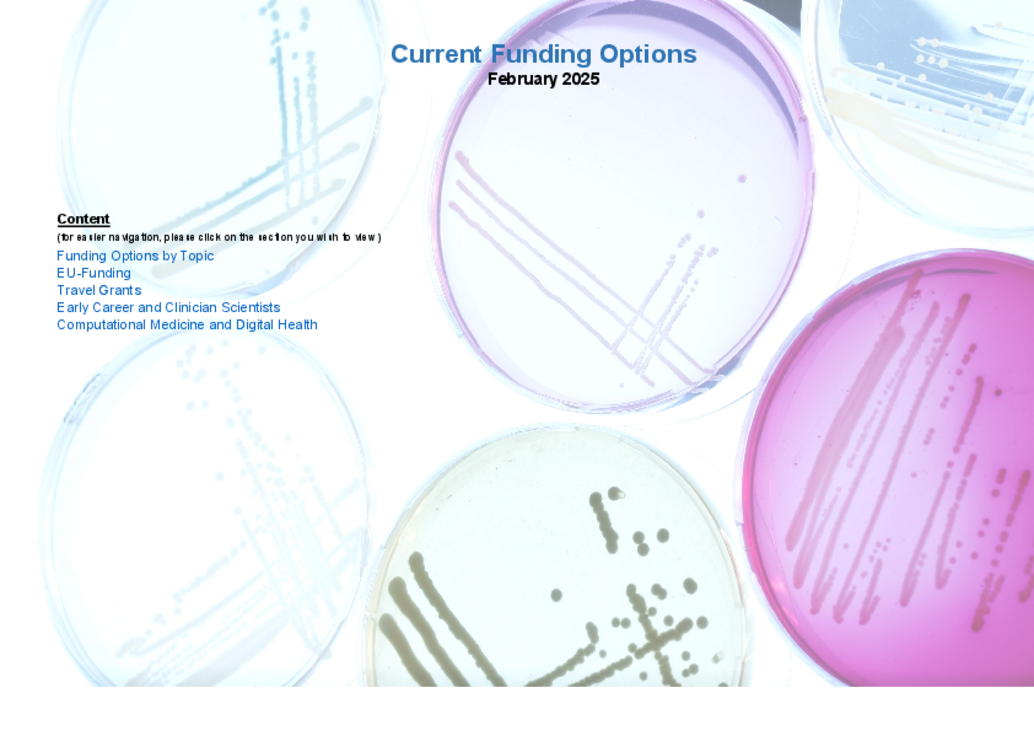 Funding Options February 2025